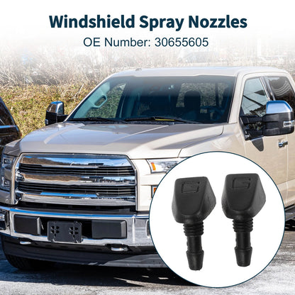 Windshield Washer Nozzle & Fluid Hose for Volvo C30 (2007-2013)