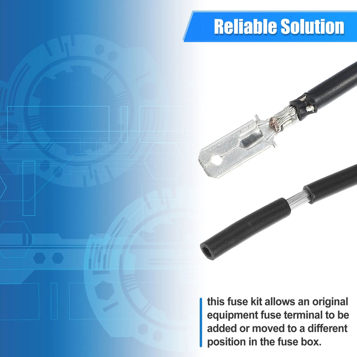 Fuel Pump Fuse Relocation Terminal Kit for Ford F150 3.5L (2009-2014)