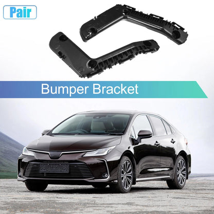 Front Bumper Bracket Mounting Support 1 Pair for Toyota Corolla (2014–2016)