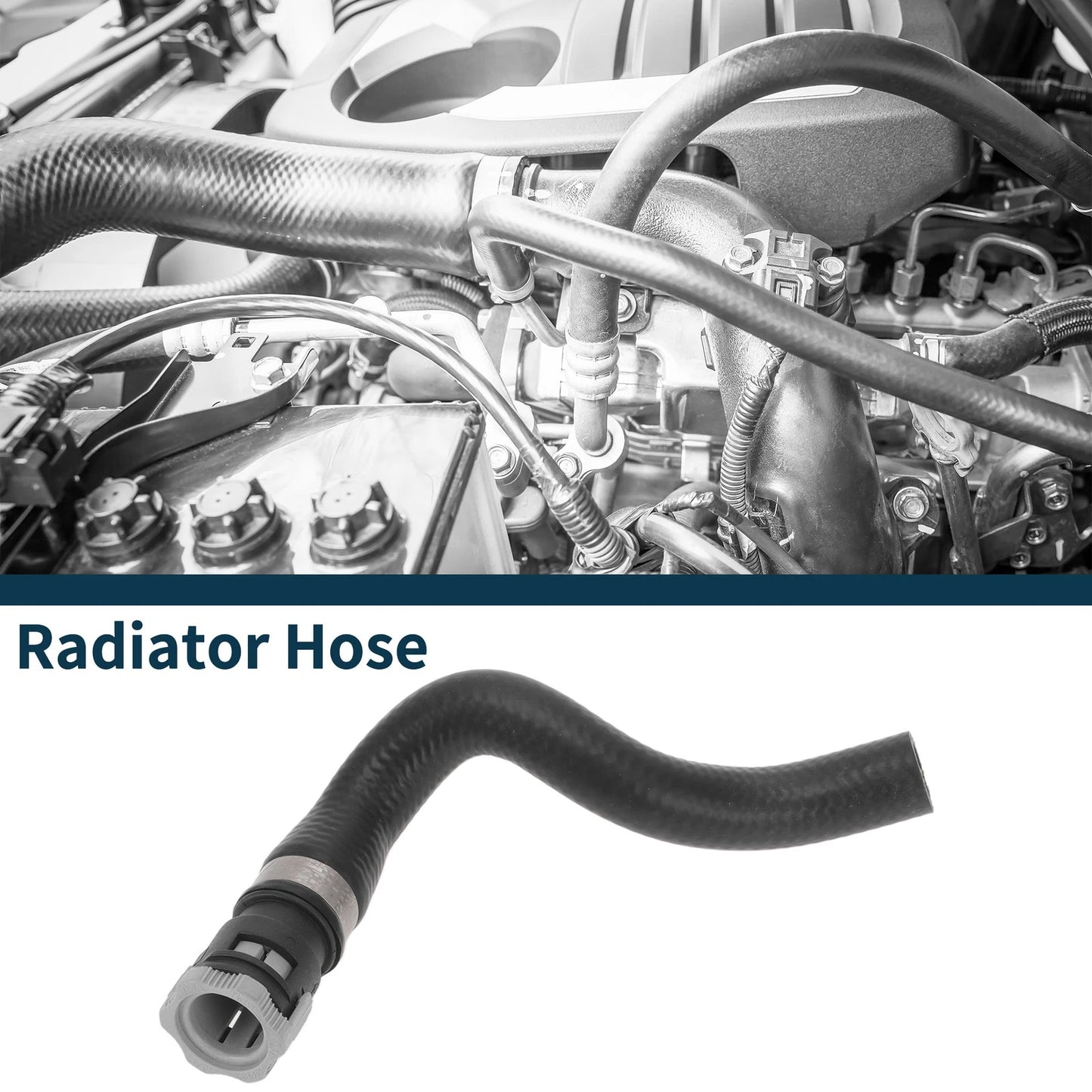 Radiator Hose Warm Air Outlet Pipe for Volvo S40 (2004-2011)