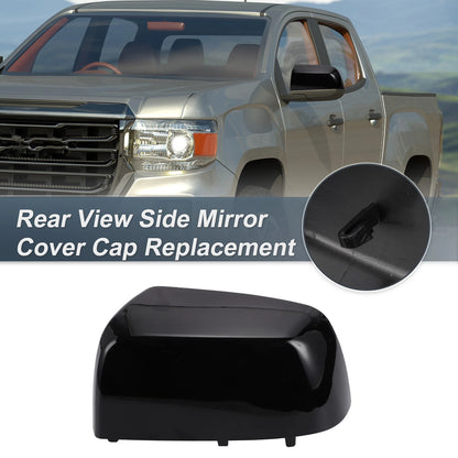 Left Side Rearview Mirror Cap Gloss Black for CHEVROLET COLORADO