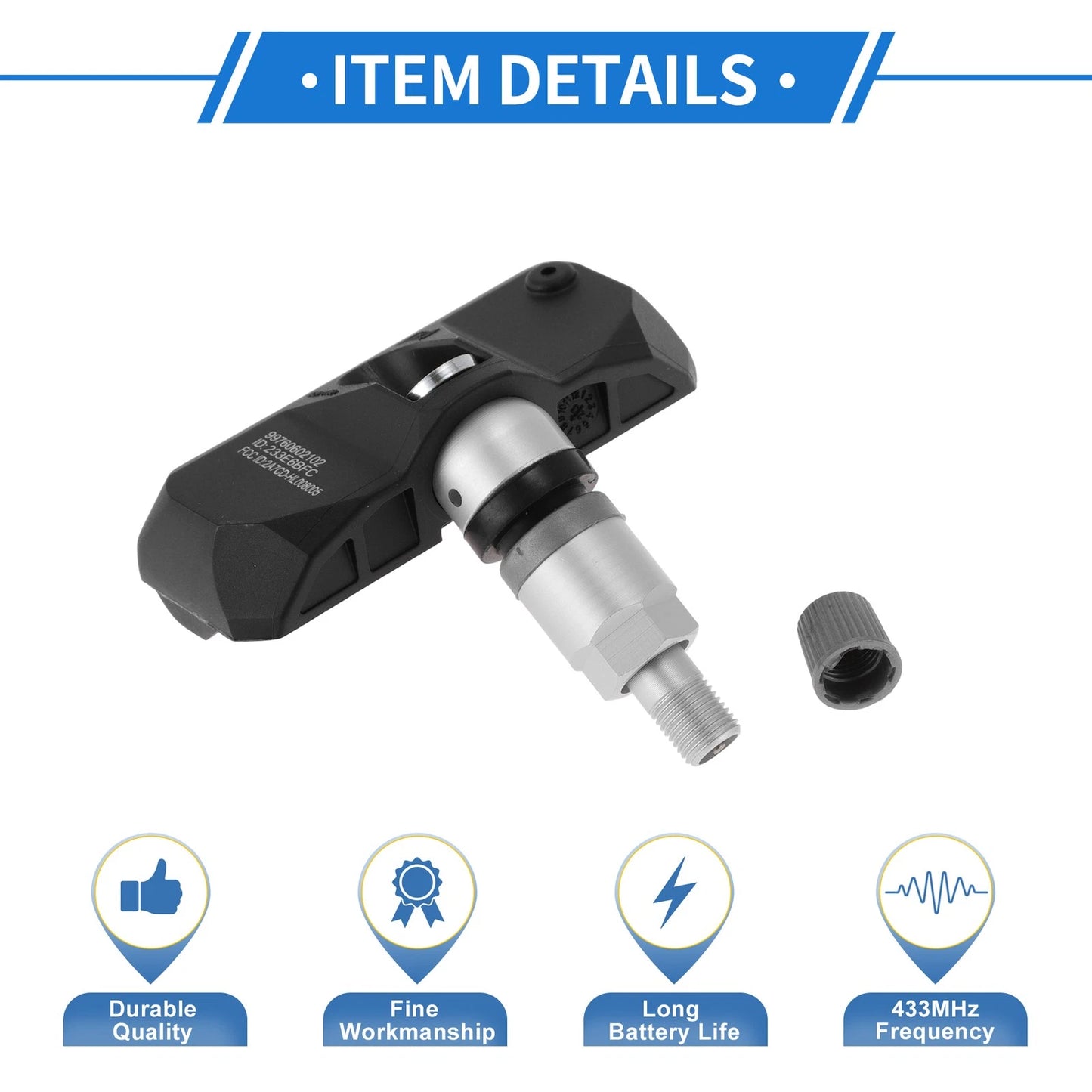 TPMS Sensor for Porsche Cayman 987 2.7 (2006-2009)