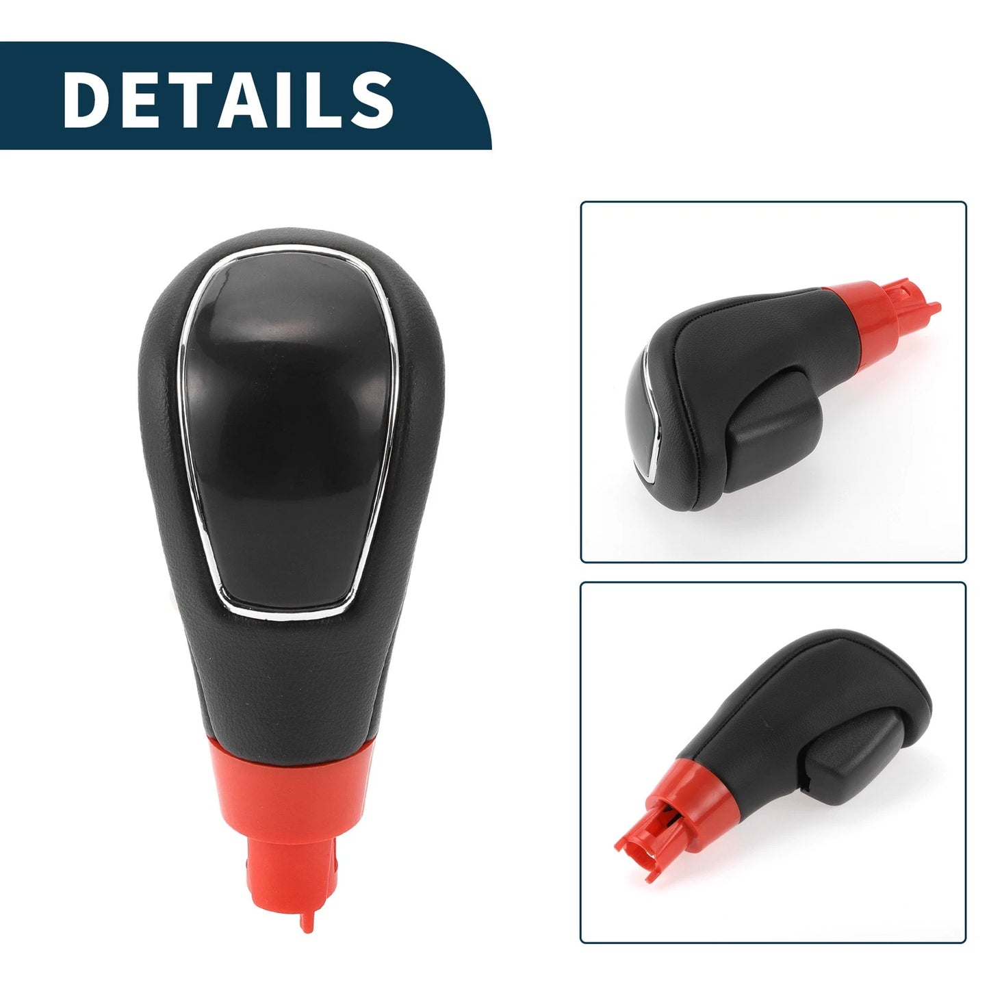 Automatic Gear Shift Knob for Ford Kuga 2008-2012 - Plastic Faux Leather Black