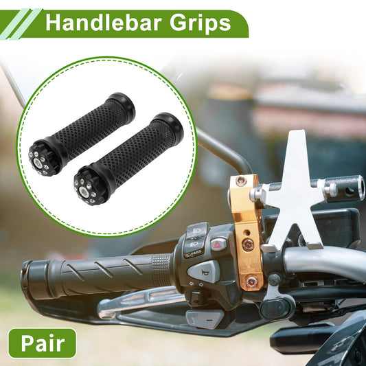 Hand Grips / 7/8 22mm / Rhombus Rubber Black for Motorcycle
