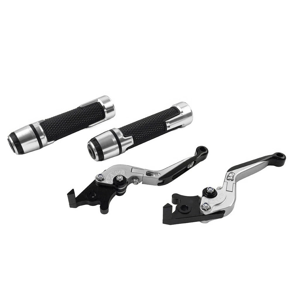 Folding Extendable Brake Clutch Lever Grip Set for Street Twin (2016-2023)