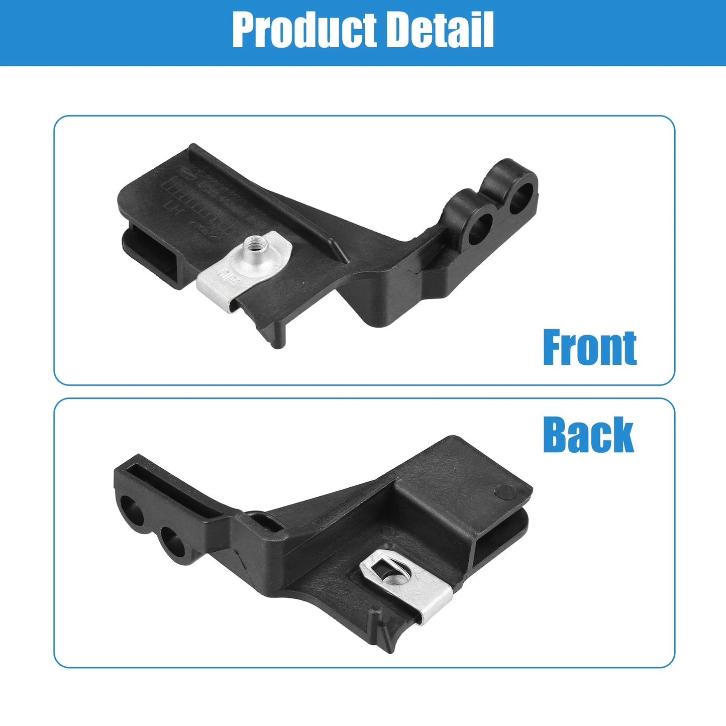 Front Left Headlight Support Bracket for Ford Fusion, Lincoln MKZ (2013-2020)