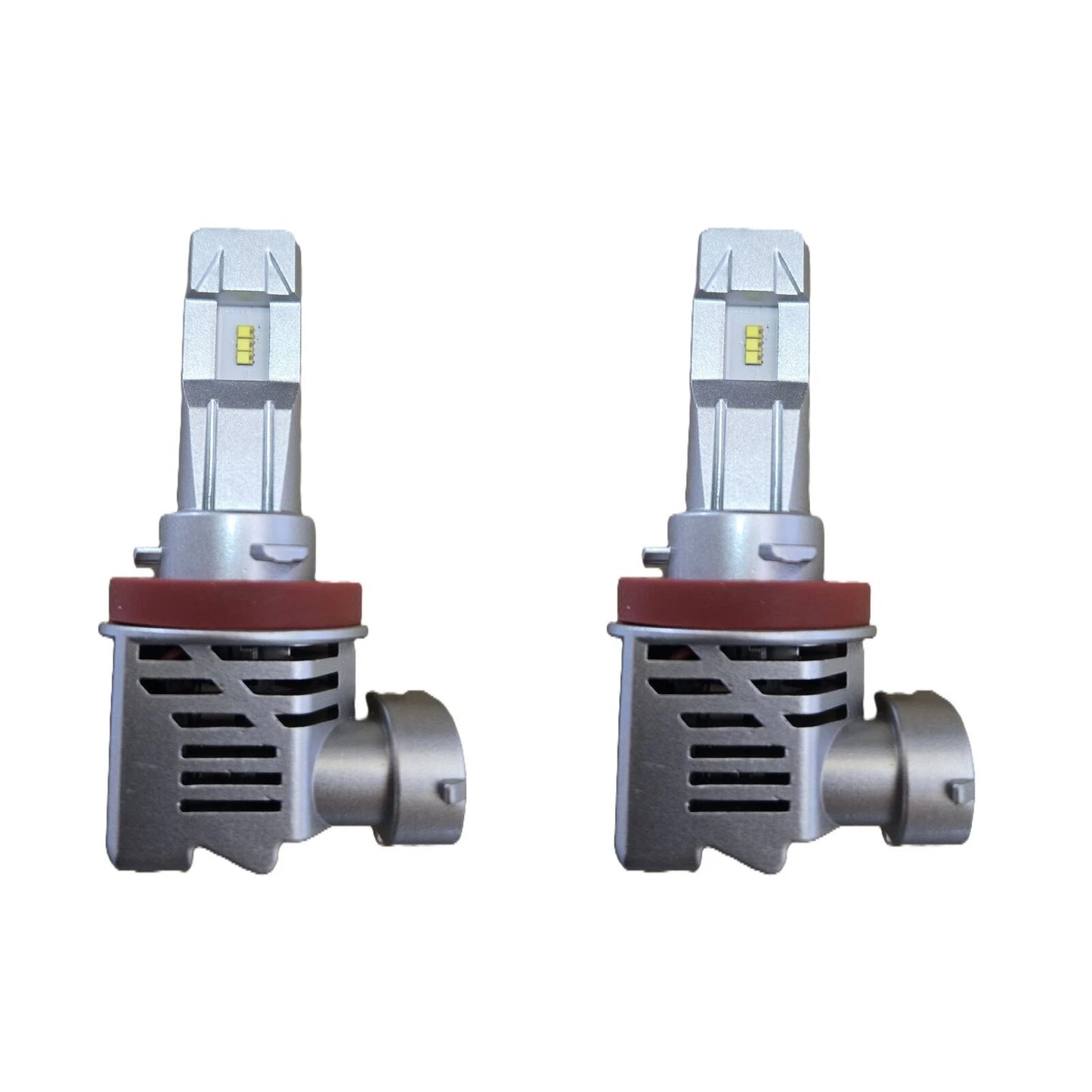 2x H11 LED Headlight Bulb Globe 12V 27W 1700LM 6500K for Vehicles (2000–2024)