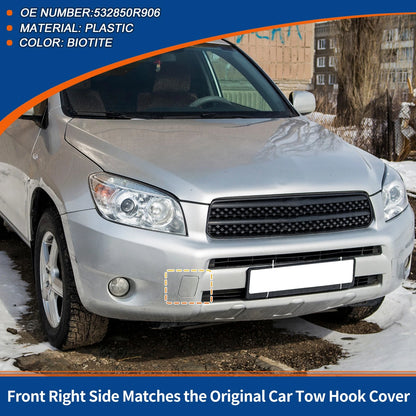 Tow Hook Bumper Cover Biotite for Toyota RAV4 (2009–2011)