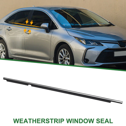 1pc Rear Left Weatherstrip Window Seal for Toyota Corolla (2009–2013)