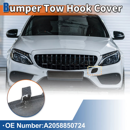 Car Bumper Tow Hook Cover for Mercedes-Benz C-Class (2015-2023) Gray