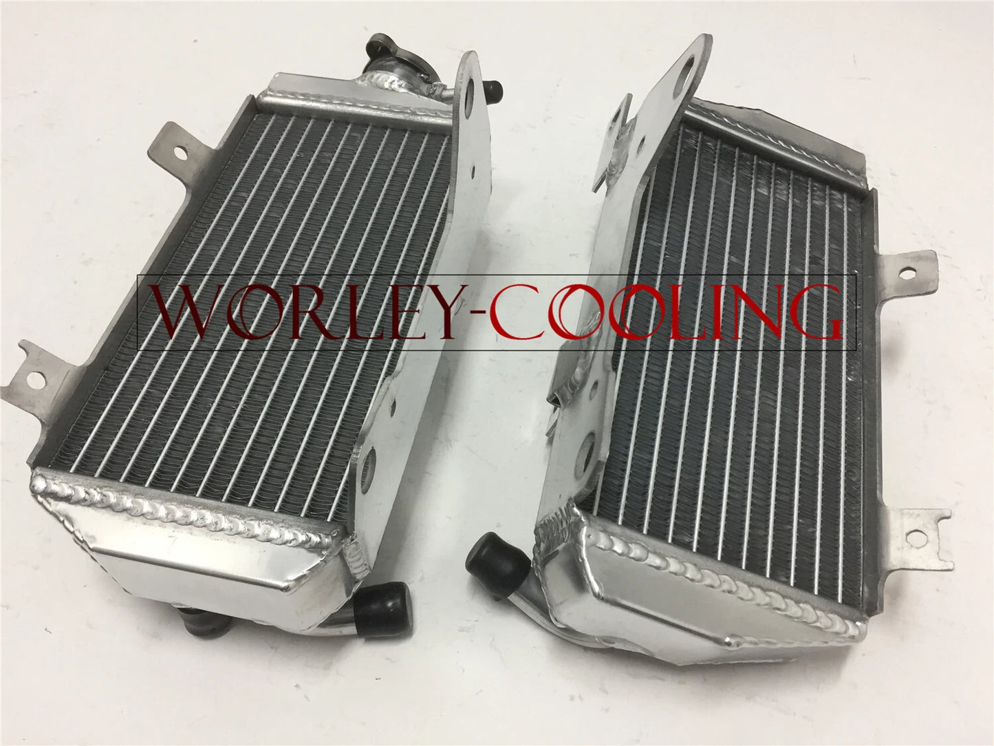 Radiator + Red Hose Kit for Honda CRF250R (2014-2015)