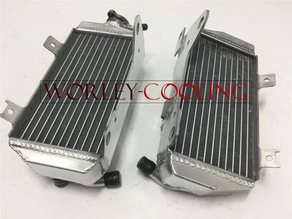 Radiator + Red Hose Kit for Honda CRF250R (2014-2015)