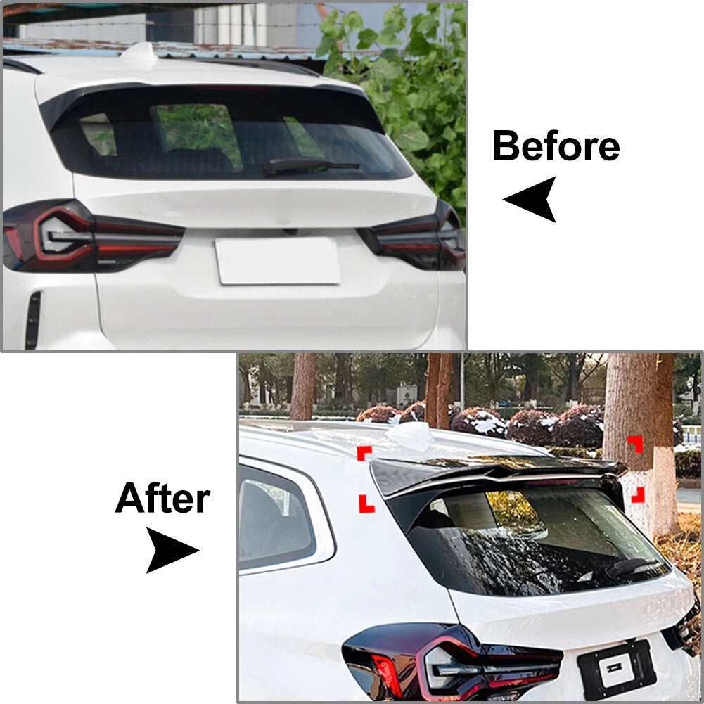 Rear Roof Spoiler Wing Lip Body Kit for BMW X3 G01 (2018-2024)