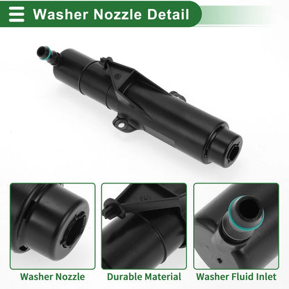 Driver Side Headlight Washer Nozzle for Mini Cooper (2007-2015)
