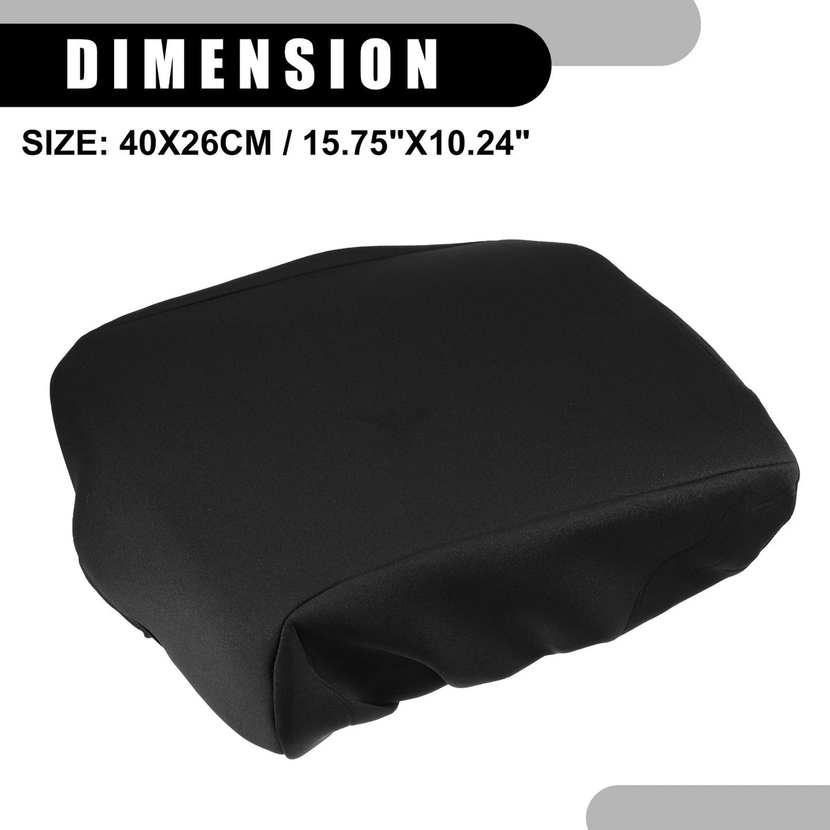 Center Console Armrest Cover for Ford F-150 2021-2023 Black