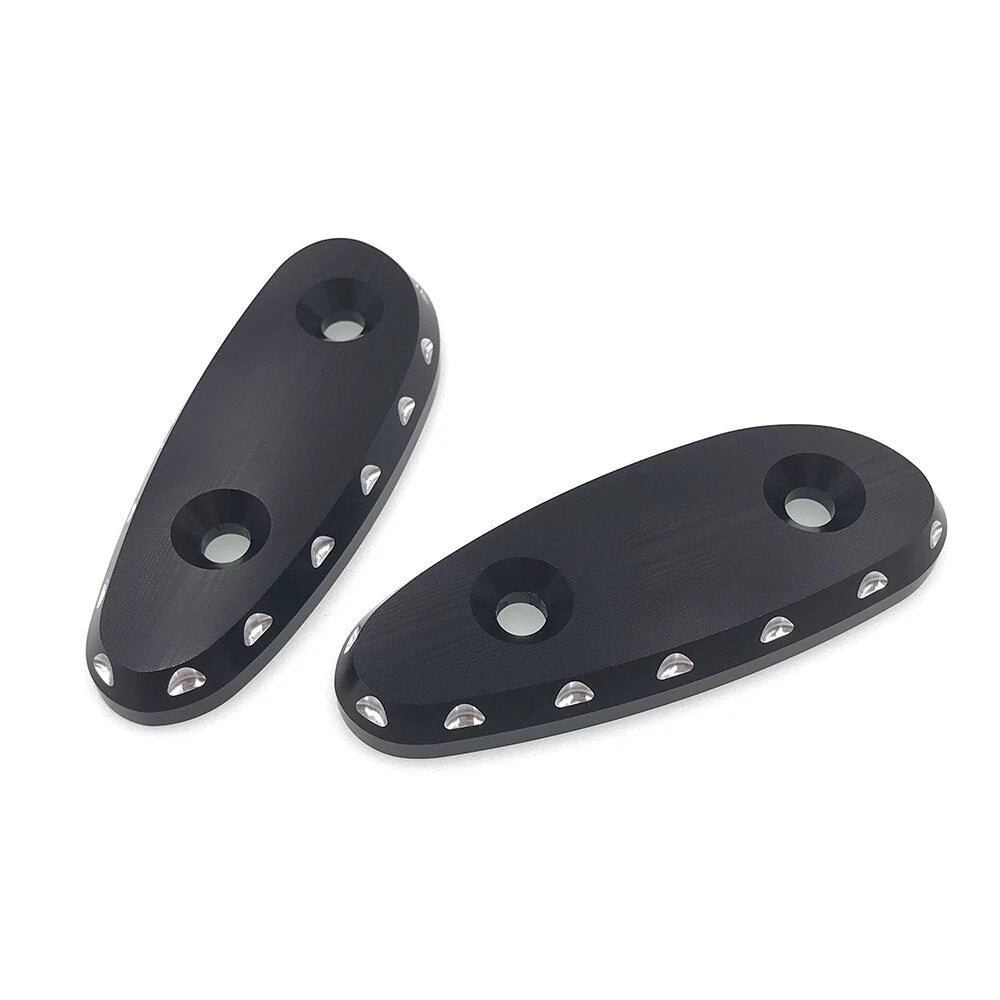 Right & Left Mirror Hole Covers for Suzuki Hayabusa GSX1300R (2008-2023)
