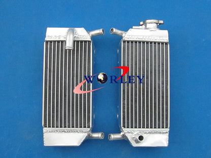 Aluminum Radiator & Hose for Honda CRF250R CRF250X (2004-2009)