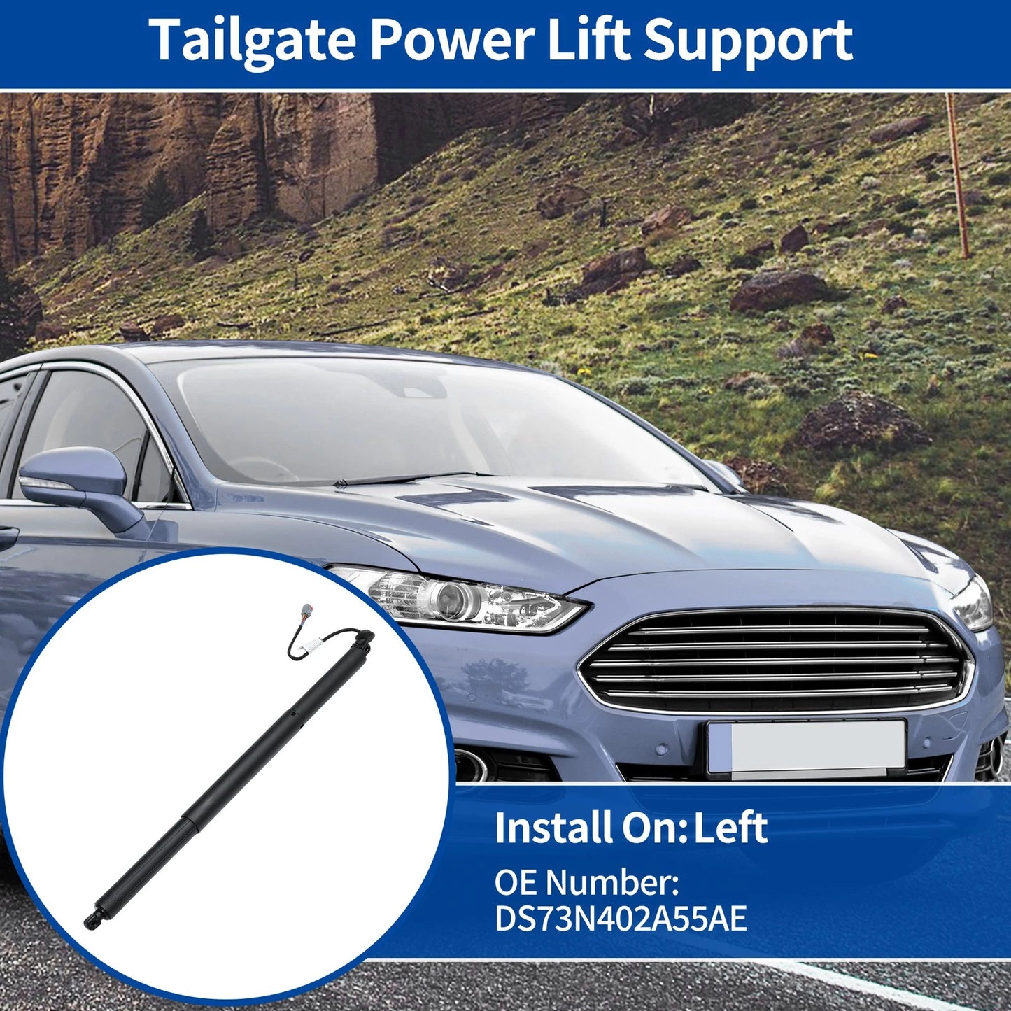Left Tailgate Power Lift Support for Ford Mondeo (2015-2020)