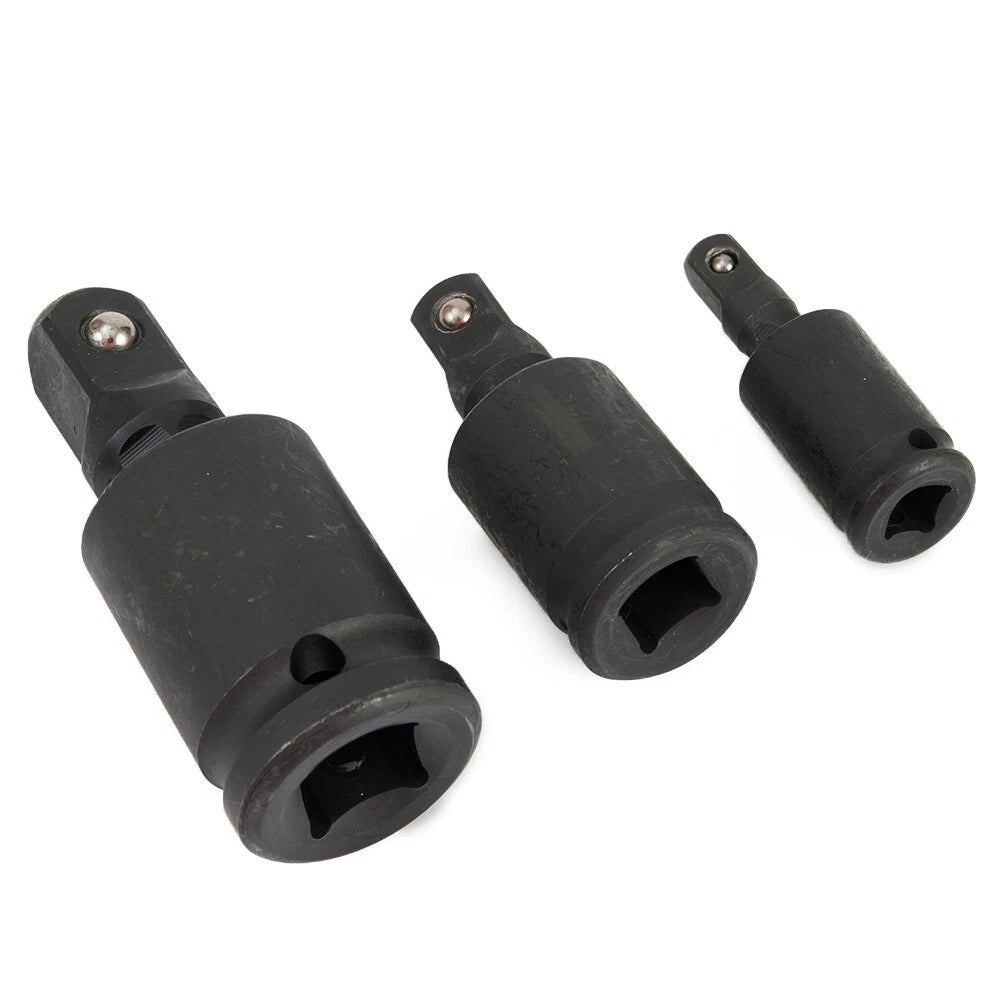 1/2 3/8 1/4 Drive Socket Joint Set Swivel Extension for Automotive Tool