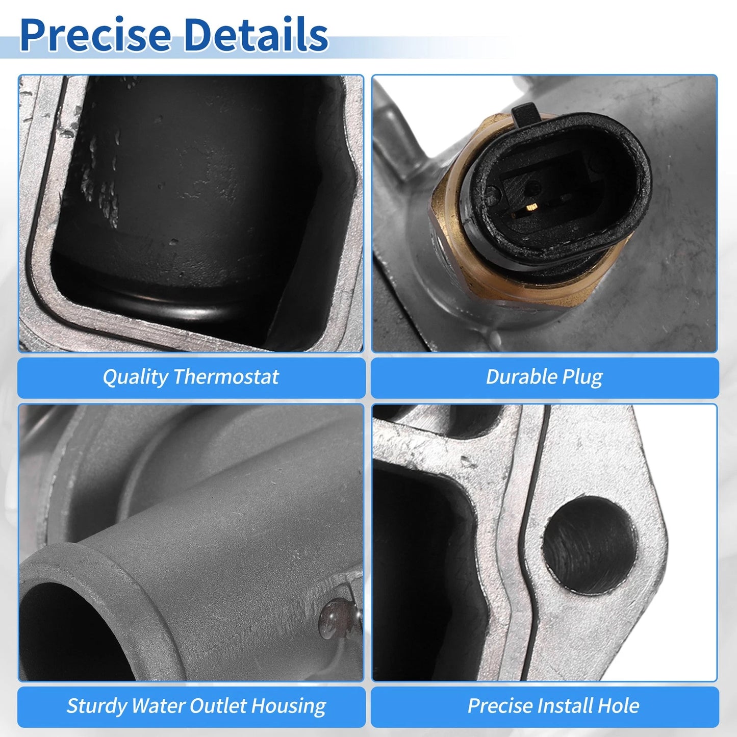 Engine Thermostat Housing Assembly for CHEVROLET LACETTI