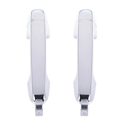 Outer Door Handle Set of 2 for Hyundai i30 FD (2007-2012) Chrome Rear