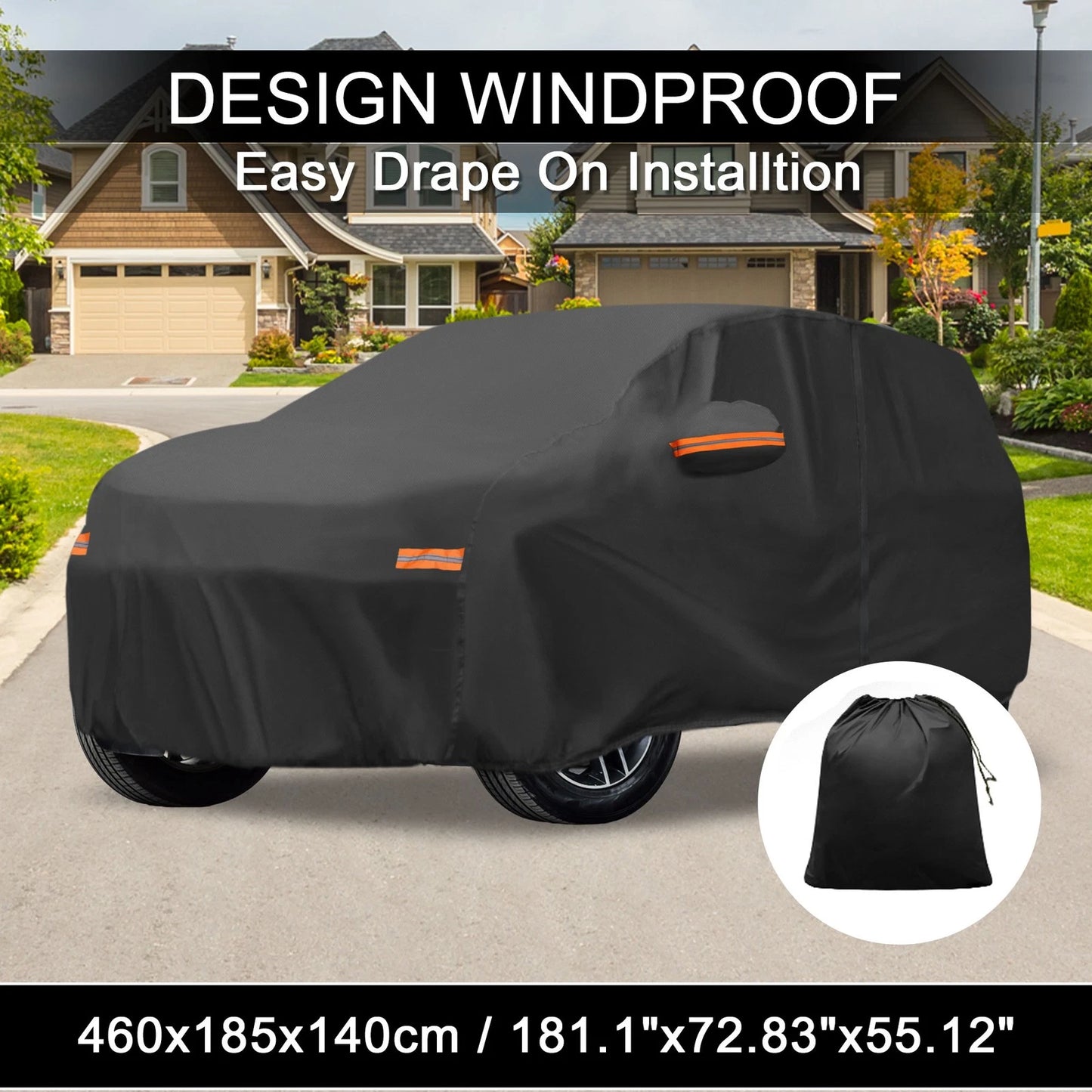 Waterproof Aluminum Film Car Cover for Lexus UX (2019-2023)