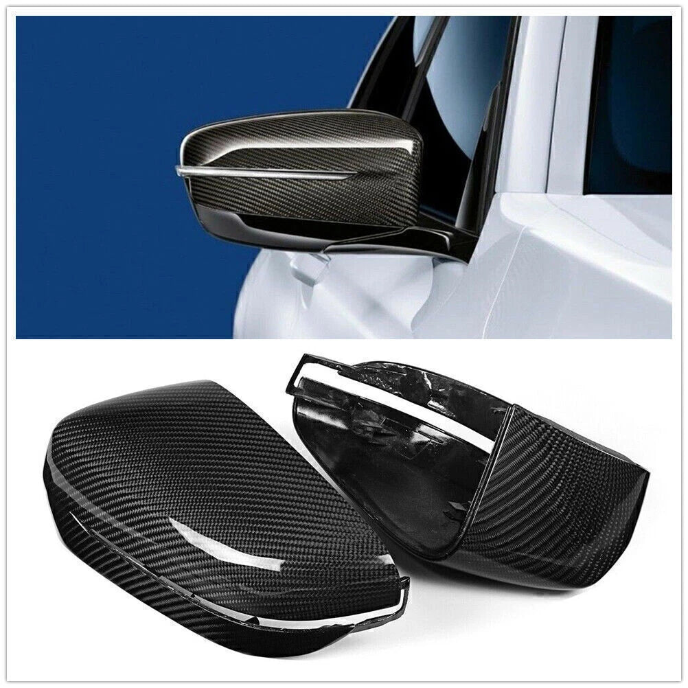 Carbon Fiber Mirror Covers for BMW 5 7 Series 530i G30 G31 (2017-2023)