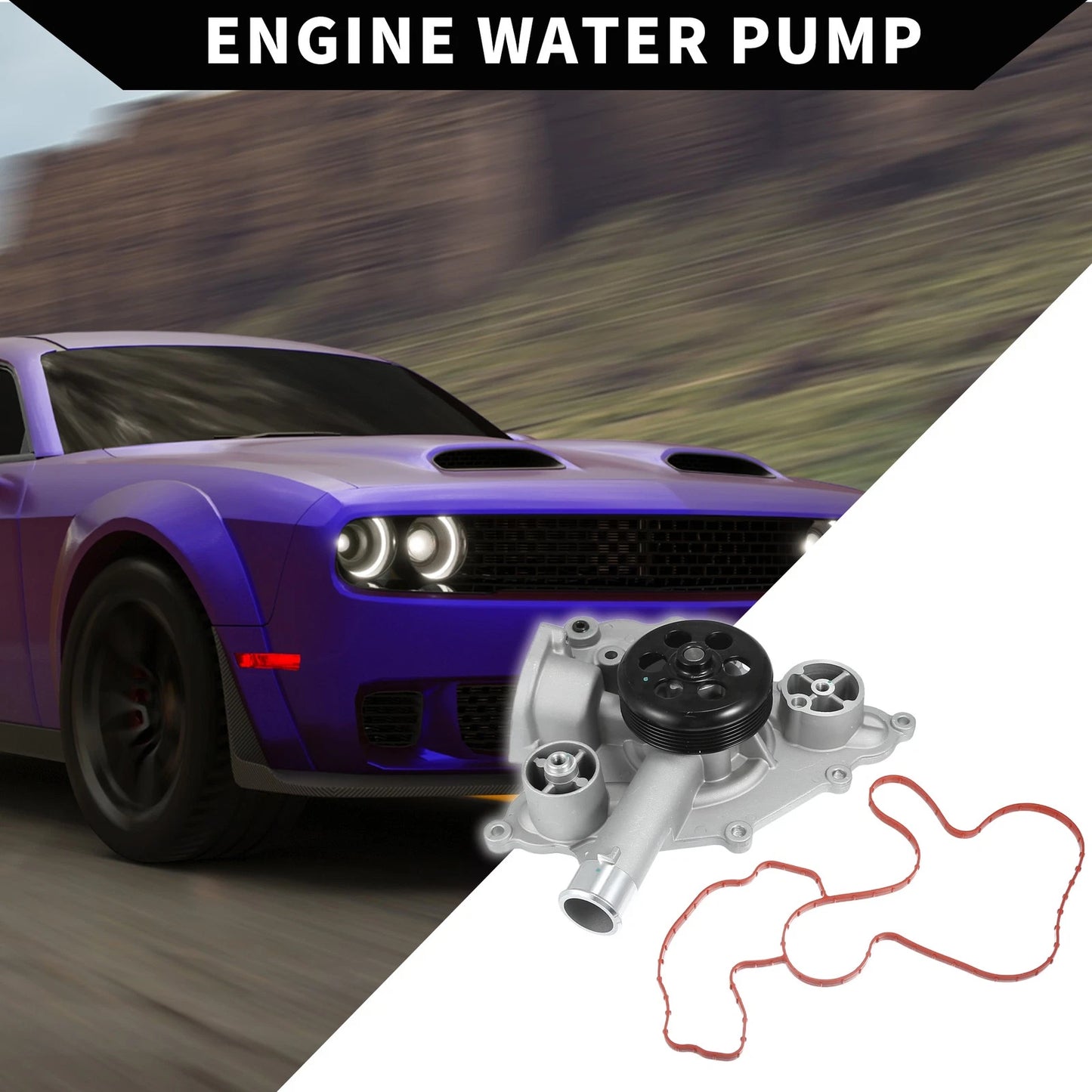 Water Pump for Chrysler 300 (2005 - 2010) Rubber Band Kit