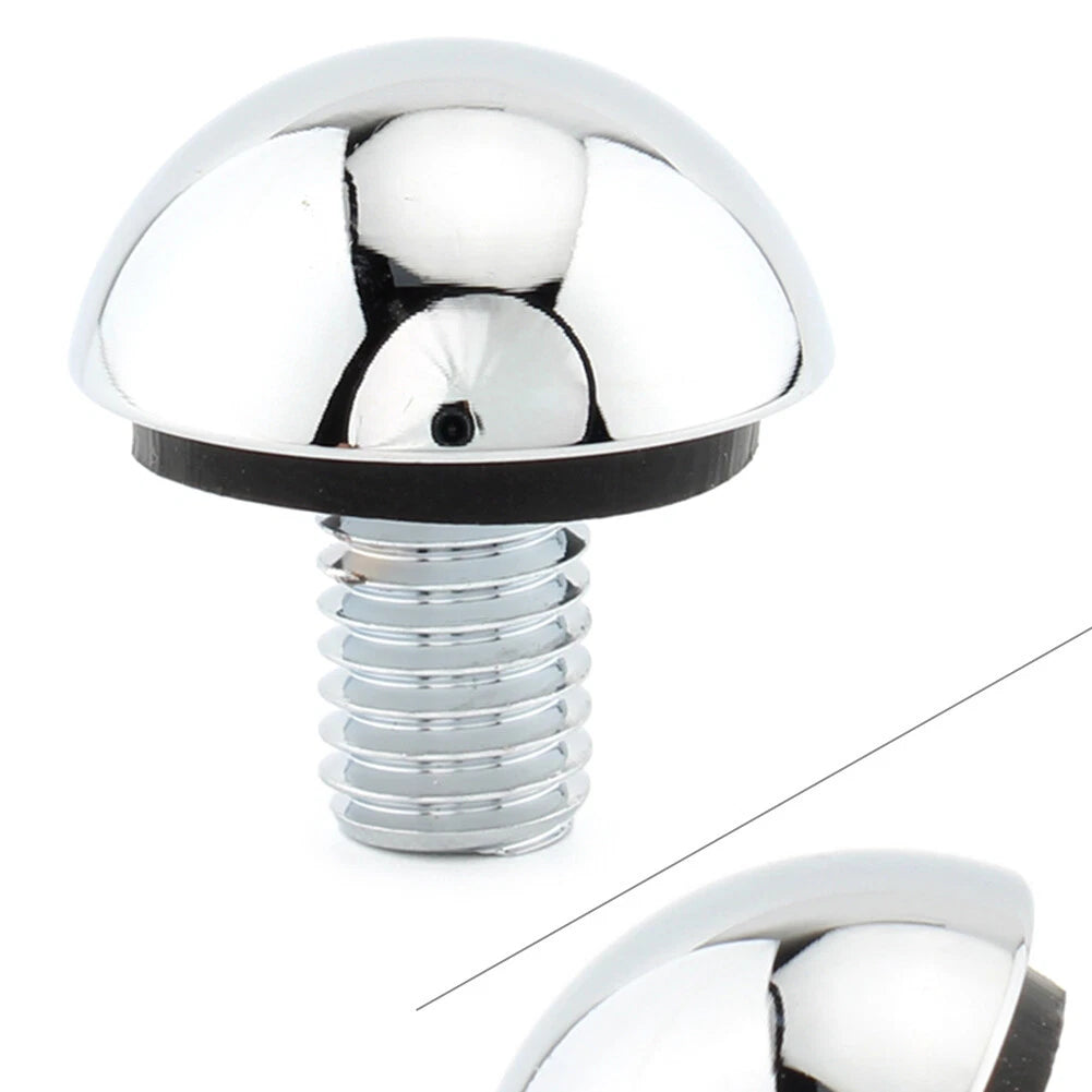 Chrome Aluminum Brake Lever Screw Plug Decorative Cover for BMW R18 (2020-2023)