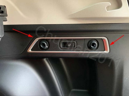 Inner Rear Trunk Button Cover Trim for 2019-2023 Subaru Forester Matte
