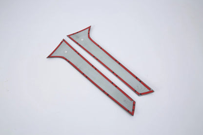 Carbon Fiber Rear Window Stripe Molding Cover Trim for Audi Q5 (2018-2022) 2 x