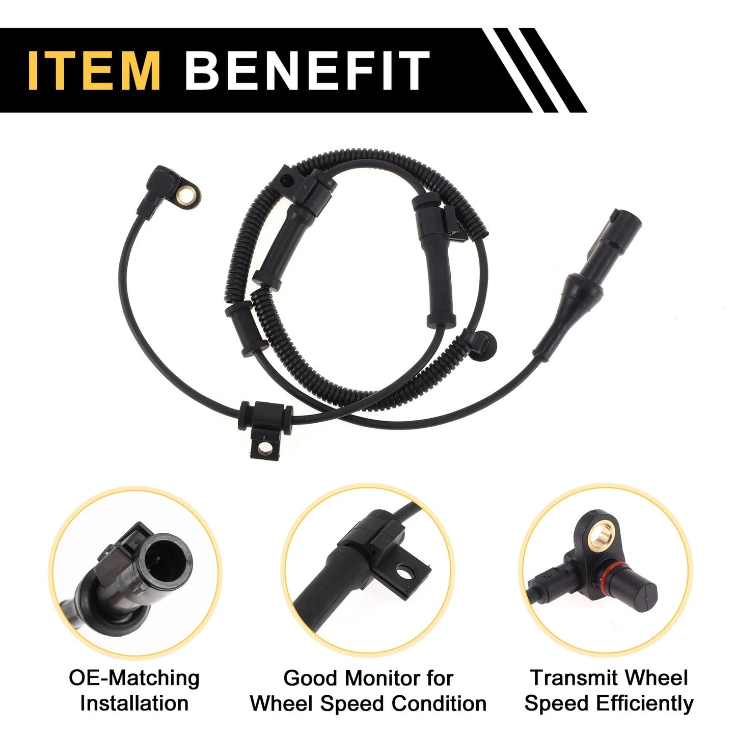 ABS Wheel Speed Sensor for Ford F-250 Super Duty (2005-2010)