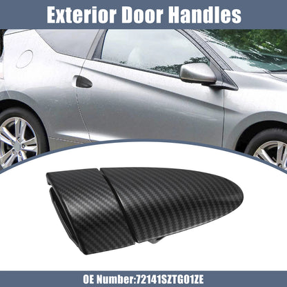 Front Right Exterior Door Handle Carbon Fiber for Honda CR-Z (2011-2016)