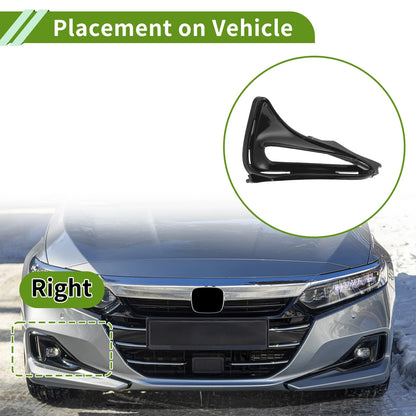 1 Pc Car Front Right Fog Light Grill for Toyota Corolla (2017–2018)