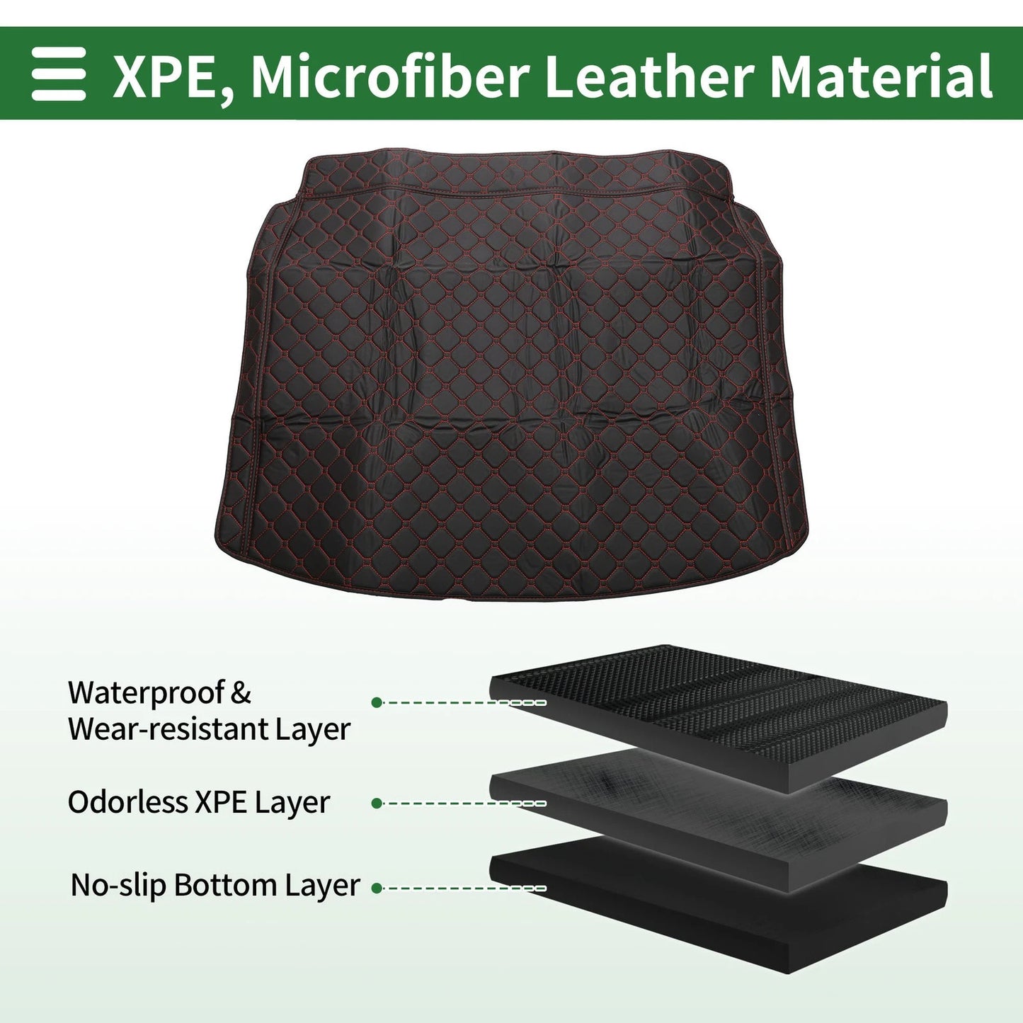 Heightened Edge Cargo Liner Rear Trunk Mat for Honda CR-V (2023-2024)