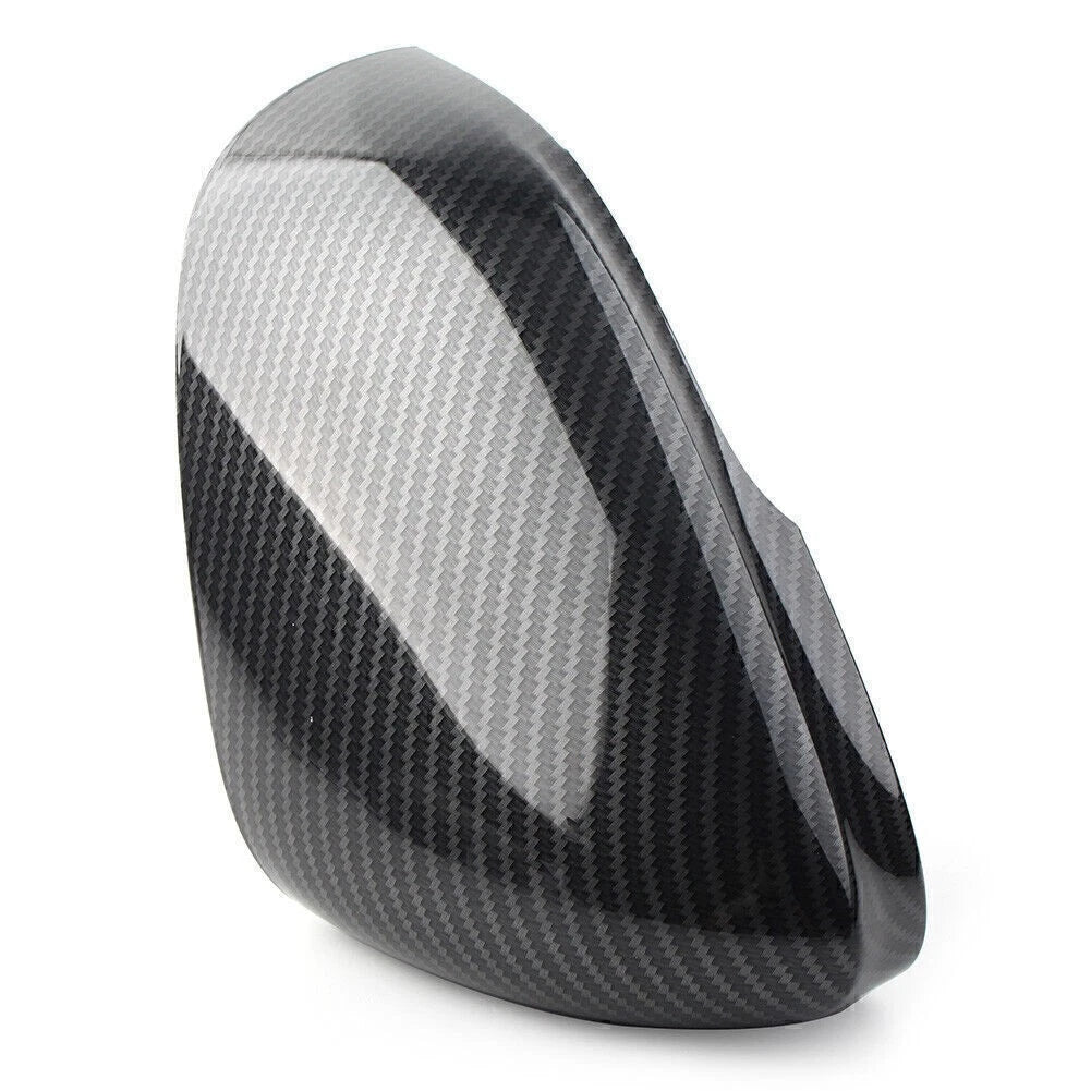 Carbon Fiber Left Side View Mirror Cover for Jaguar XF XFR XFR-S XJ XE (2010-2020)