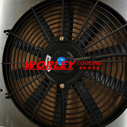 Aluminum Shroud + Fan for Toyota Hilux RN85 YN85 22R 2.4L (1991-1997)