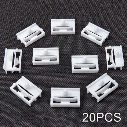 20pcs/set Car Side Skirt Trim Moulding Car Clips for 3Series (1990-2013)