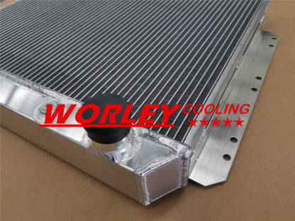 44mm Aluminum Radiator for 1949-1954 Chevy Cars V8 AT