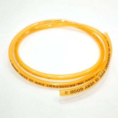 3m 5mm ID Clear Orange Fuel Line Hose for ATV Dirt Bike Buggy