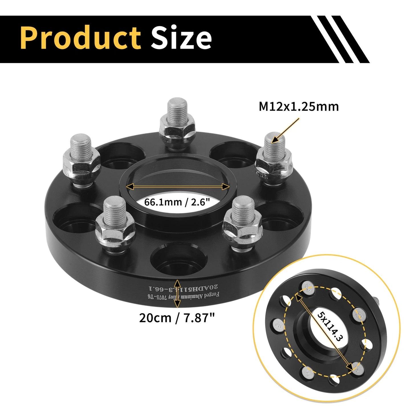 5x114.3mm Wheel Spacers for Nissan Altima