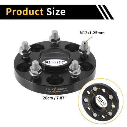 5x114.3mm Wheel Spacers for Nissan Altima