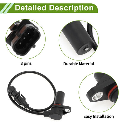 Crankshaft Position Sensor for JEEP Cherokee 2.5CRD 01-08 (1 Pc)