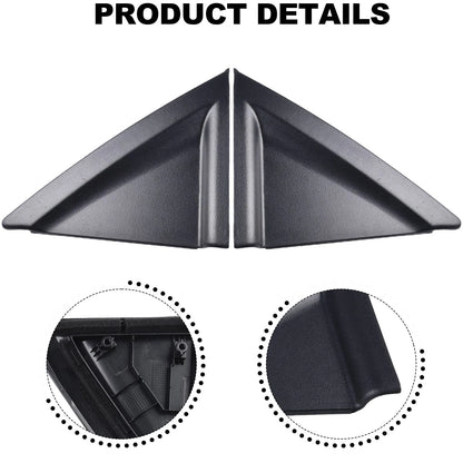 2 x Rear Door Triangular Panels for Kia (2004–2009)