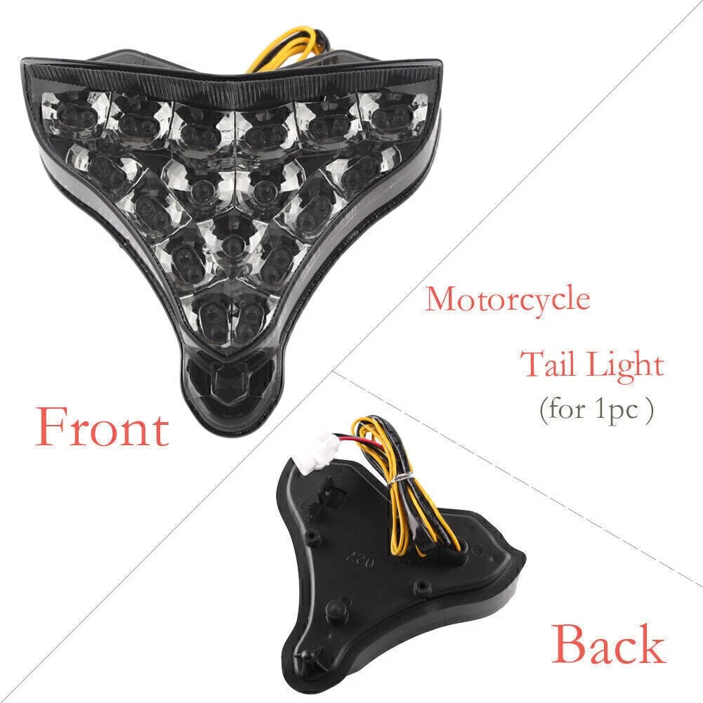 LED Black Tail Brake Lights for Yamaha YZF R1 (2009-2013)