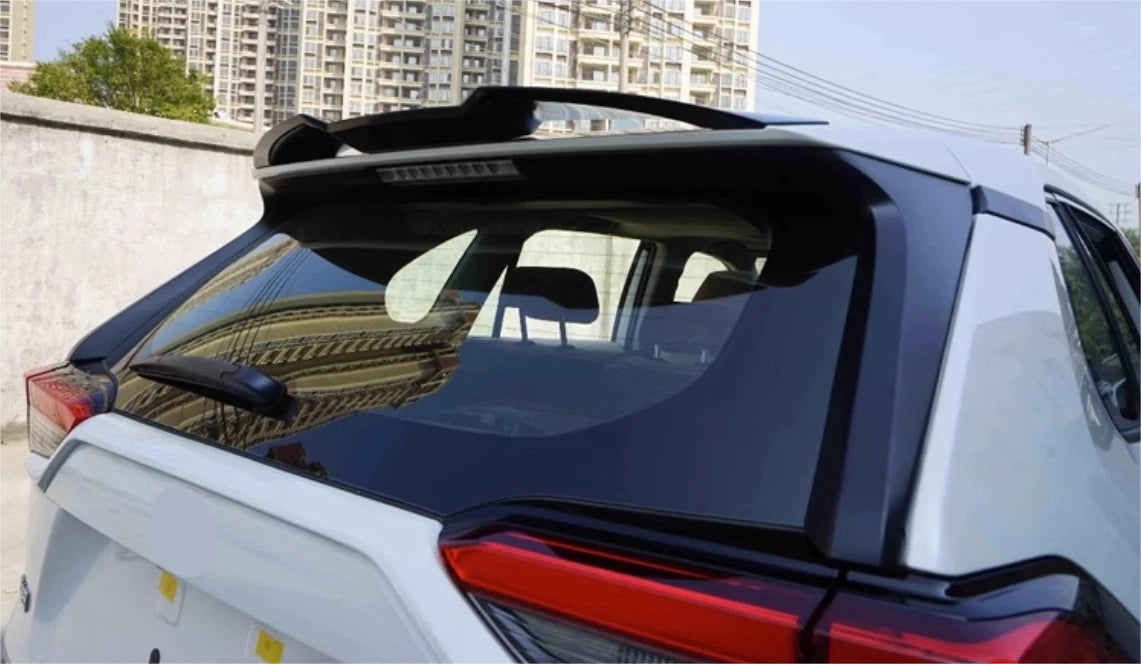 ABS Glossy Black Rear Roof Window Spoiler for 2019-2023 Toyota RAV4