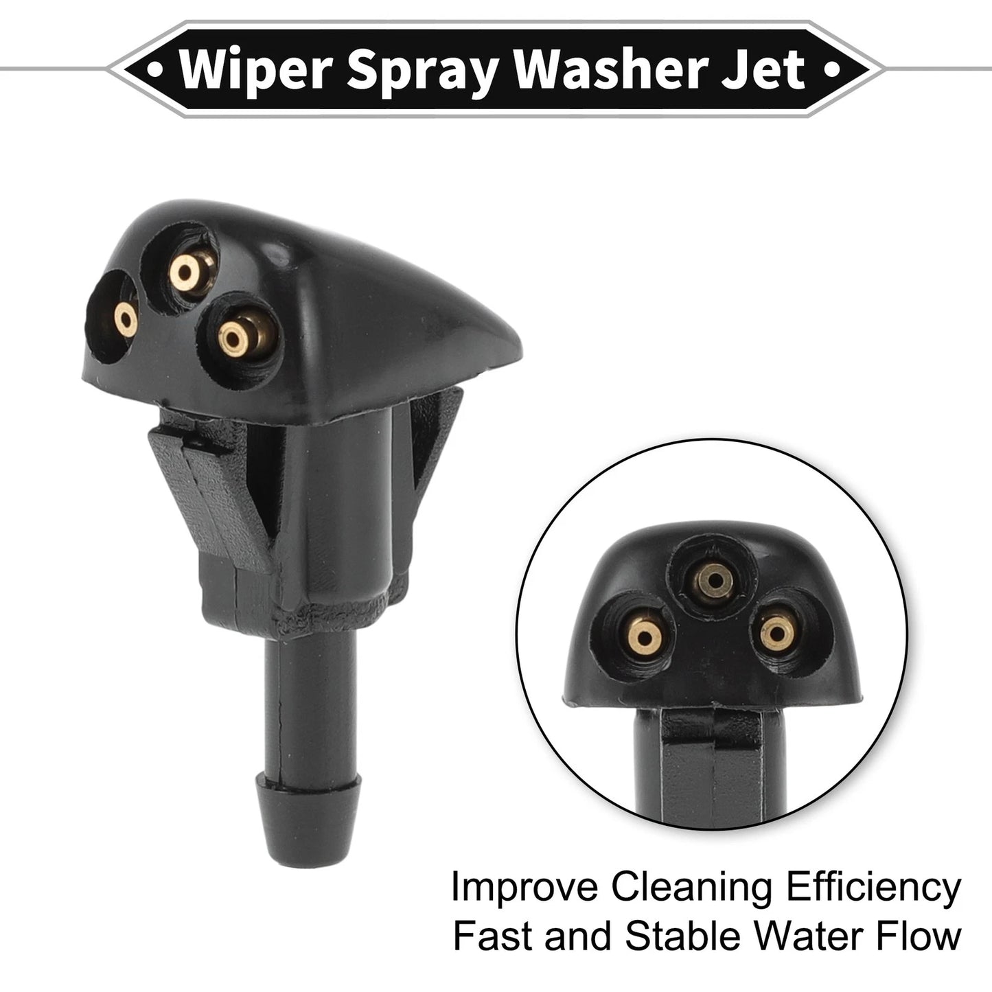 Front Wiper Washer Nozzles for Toyota 4Runner (2003-2009)