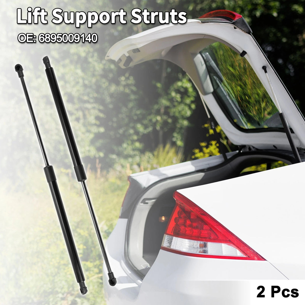 Rear Hatch Lift Supports for Toyota Avensis (T25) (2003-2008)
