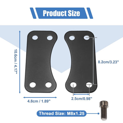 21" Front Wheel Fender Risers Lift Bracket Adapter for Harley Street Glide