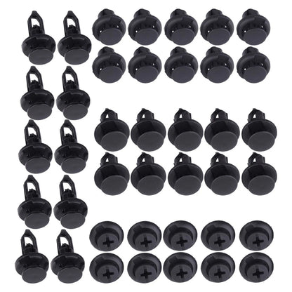 40x Bumper Rivet Retainer Trim Molding Push Pin Clips for Car (Various Years)